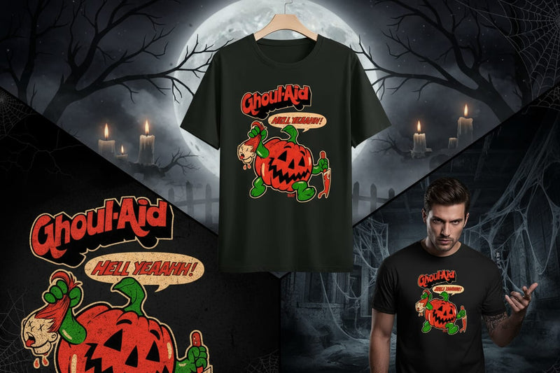 Ghoul-Aid Halloween T-Shirt: A Must-Have for Spooky Season Laughs