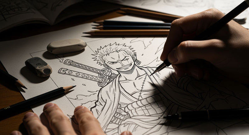 How to Capture the Essence of Shonen Characters with Bold Lines