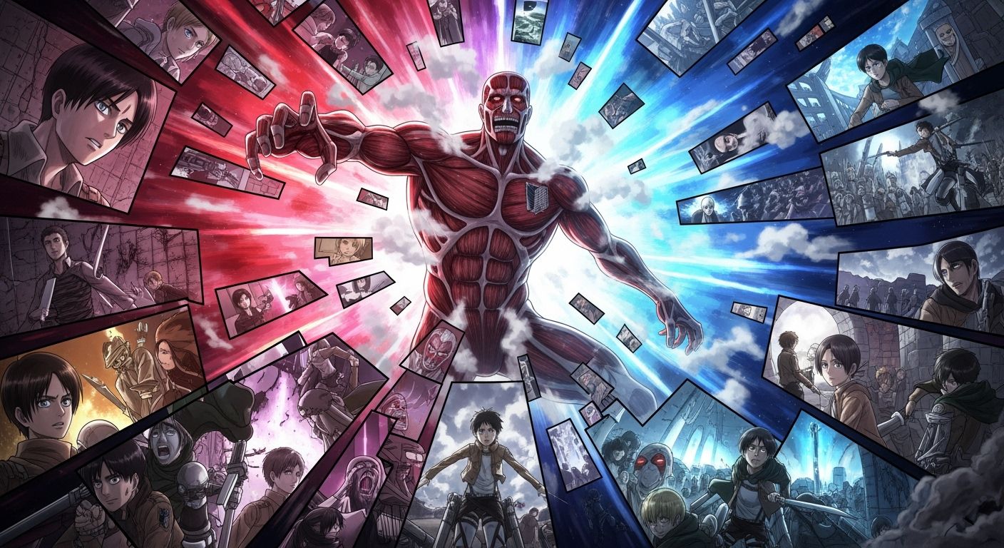 Comparing Attack on Titan What Ifs and Canon Outcomes
