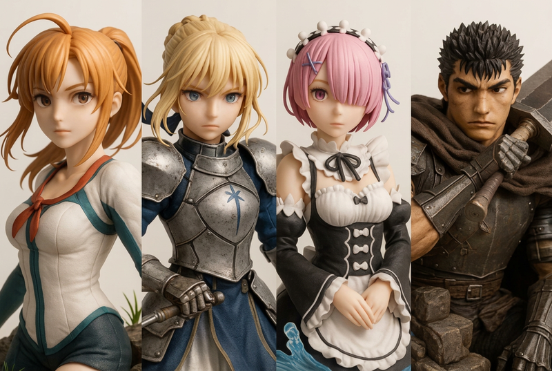 The Definitive PVC Anime Figure Guide: Scales, Materials, Plasticizer Care & Collector Grading