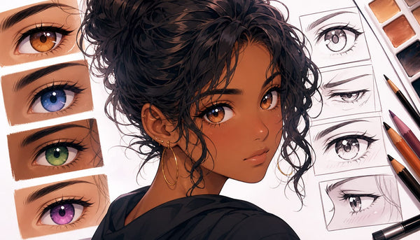 How to Draw Anime Eyes Capturing Emotion and Style Effortlessly