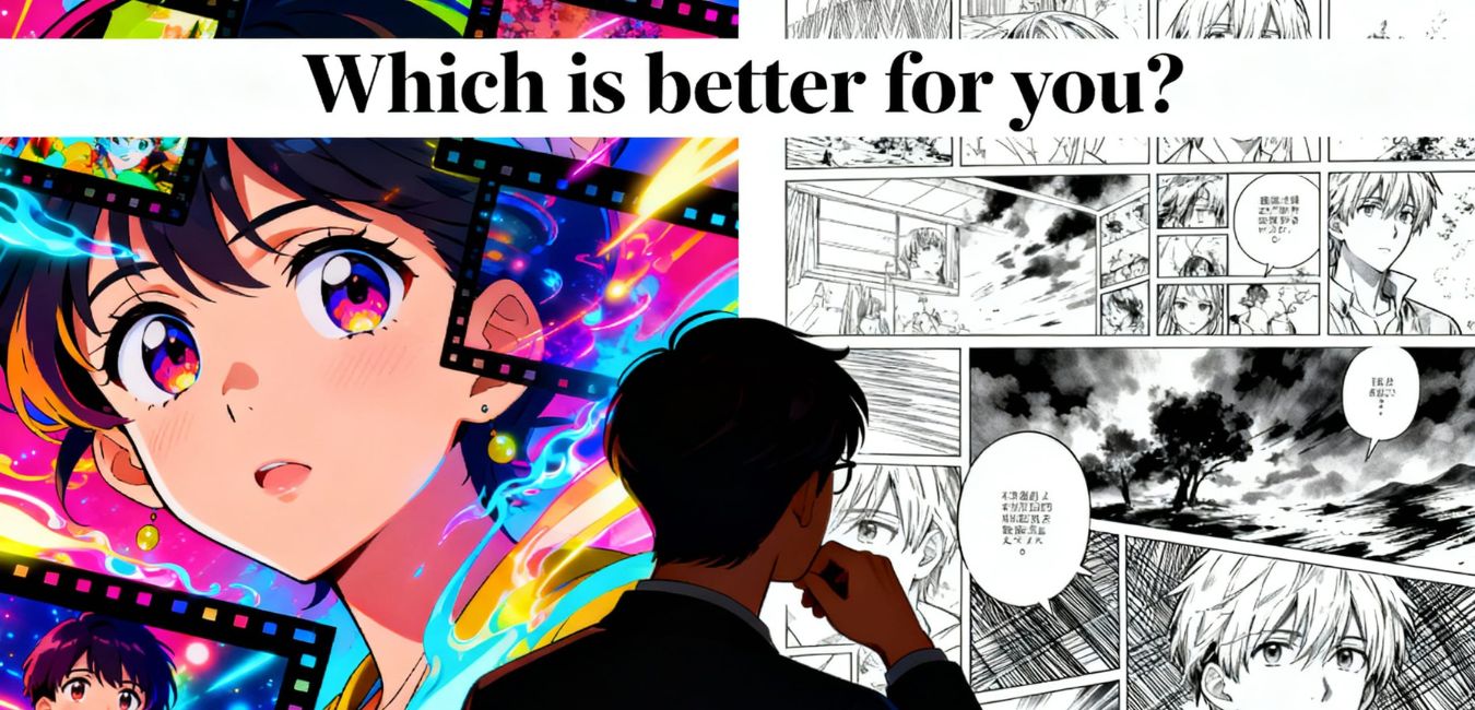Comparing Anime vs Manga: Which is Better for You