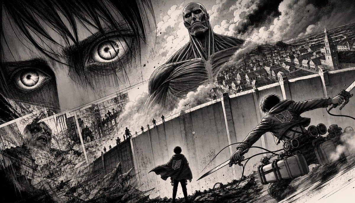 Hajime Isayama's Manga Techniques: How Attack on Titan's Art Style Creates Dread