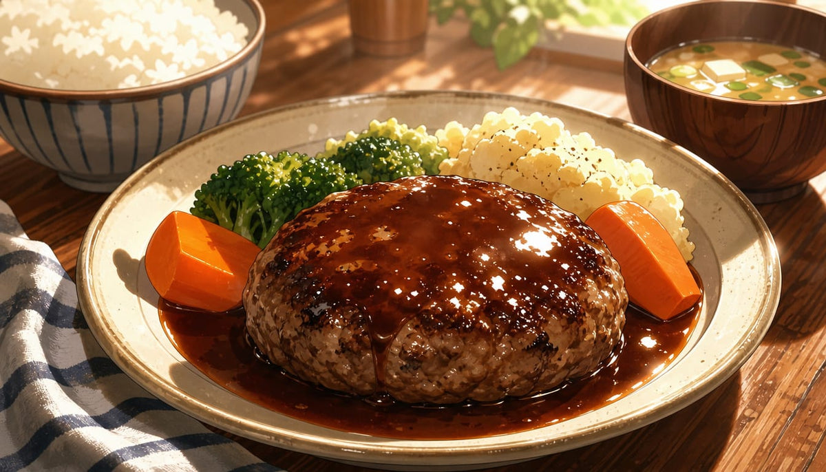 How to Make Hambāgu (ハンバーグ) — The Anime Comfort Food You Need to Cook Right Now