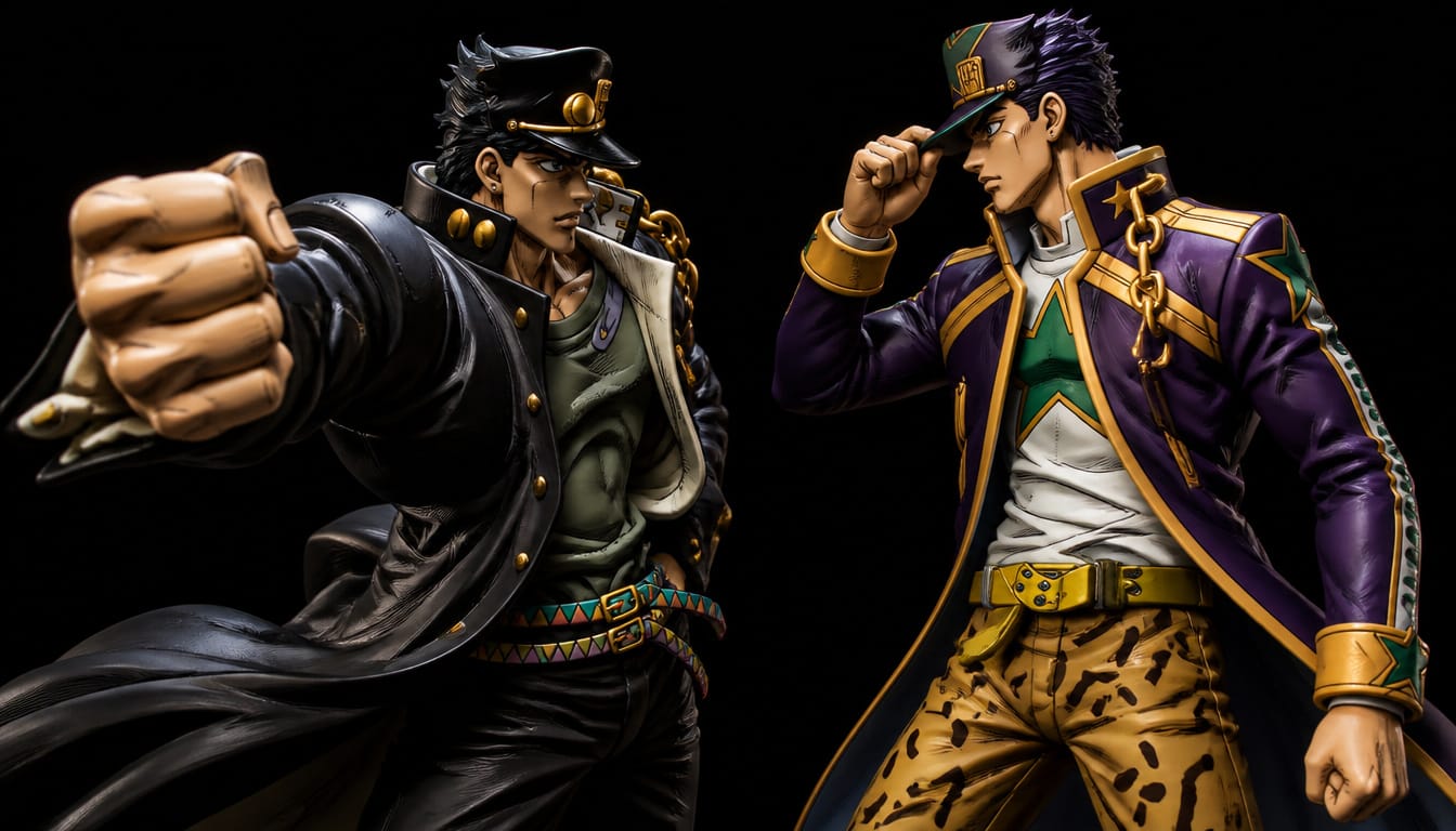Part 3 vs. Part 6 Jotaro Kujo: Which Figure Captures Him Best?