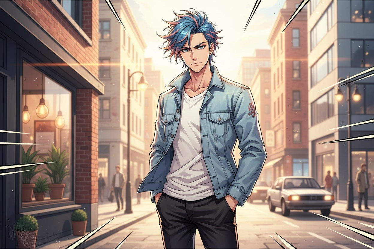 Crafting Manga-Inspired Characters for Social Media Stardom