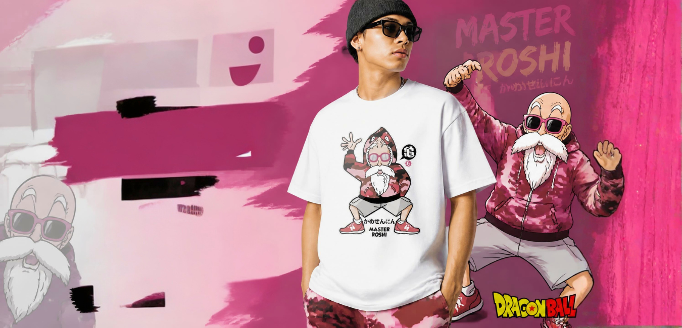 Exploring the Magic of Anime Apparel with the Dragon Ball Master Roshi Tee