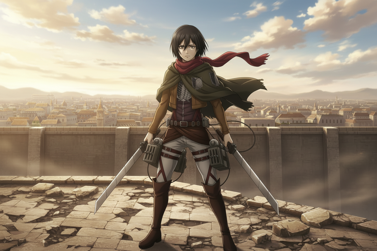 Mikasa Ackerman's Loyalty and Individuality in Attack on Titan