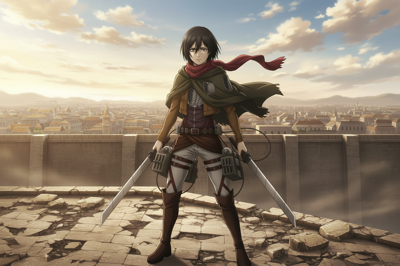 Mikasa Ackerman's Loyalty and Individuality in Attack on Titan