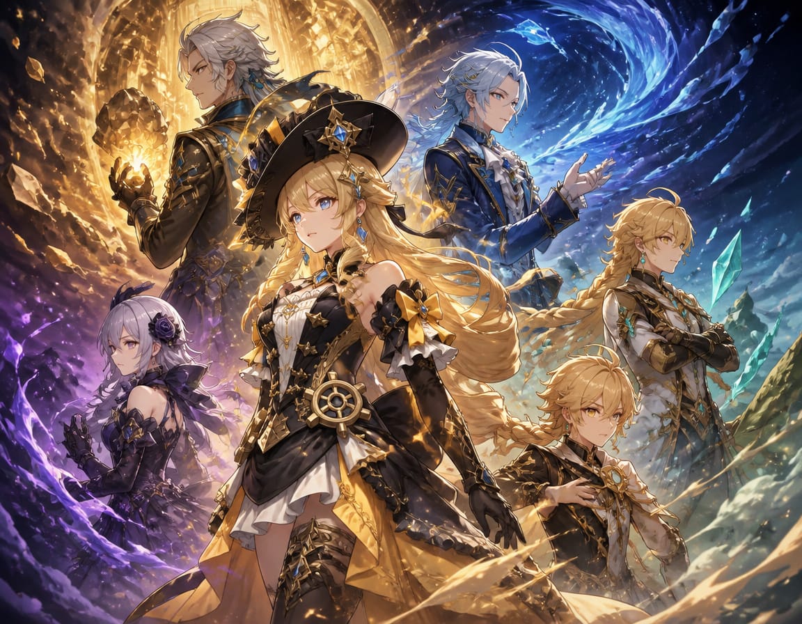 The Ethereal Connection: Elemental Energies of Navia Clan in Genshin Impact
