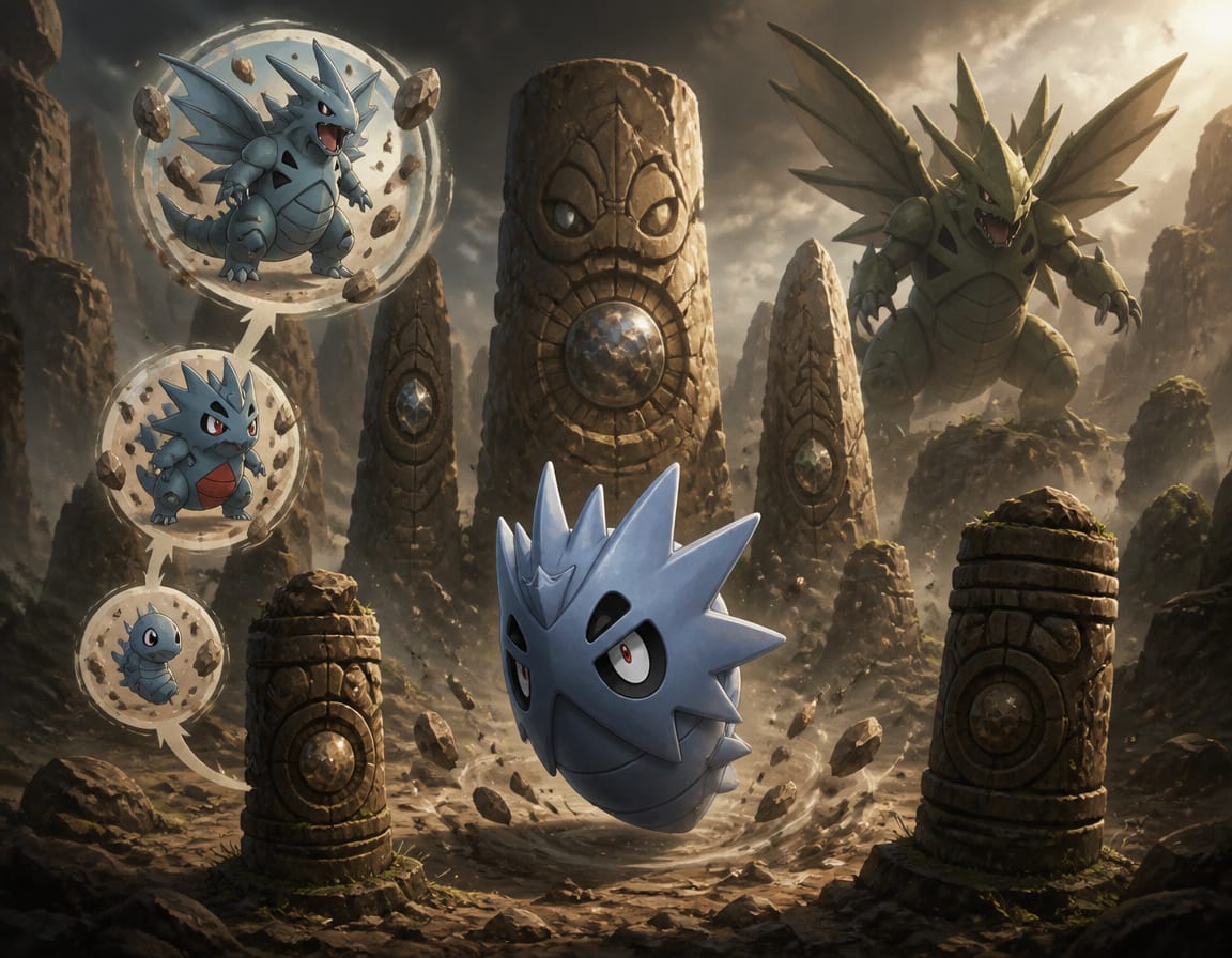 Pupitar's Armored Silence: Earth Totems and Evolution Strategies in Pokemon