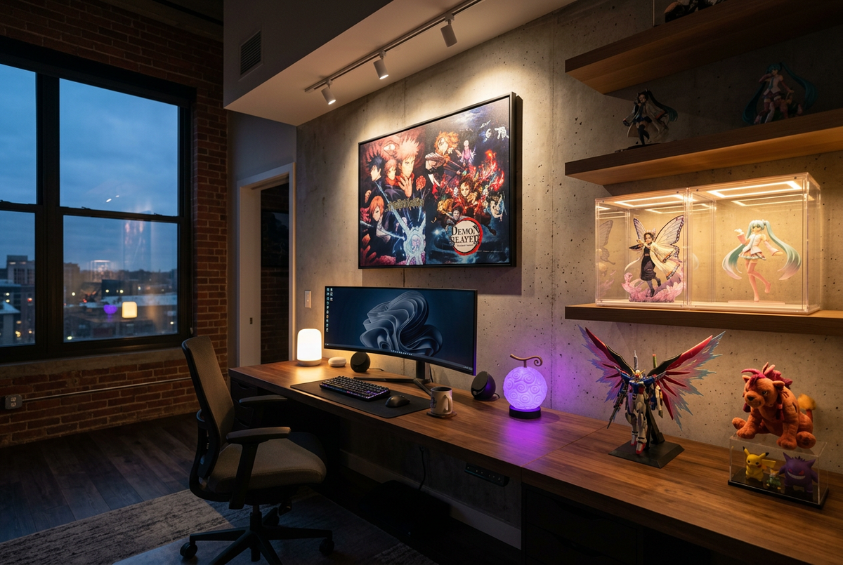 Anime Room Decor Ideas: Best Lights, Wall Art & Displays