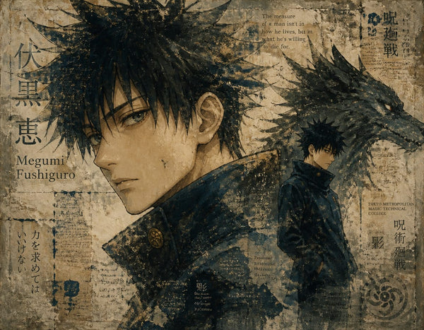 The Duality of Megumi Fushiguro: Resolve and Vulnerability in Jujutsu Kaisen