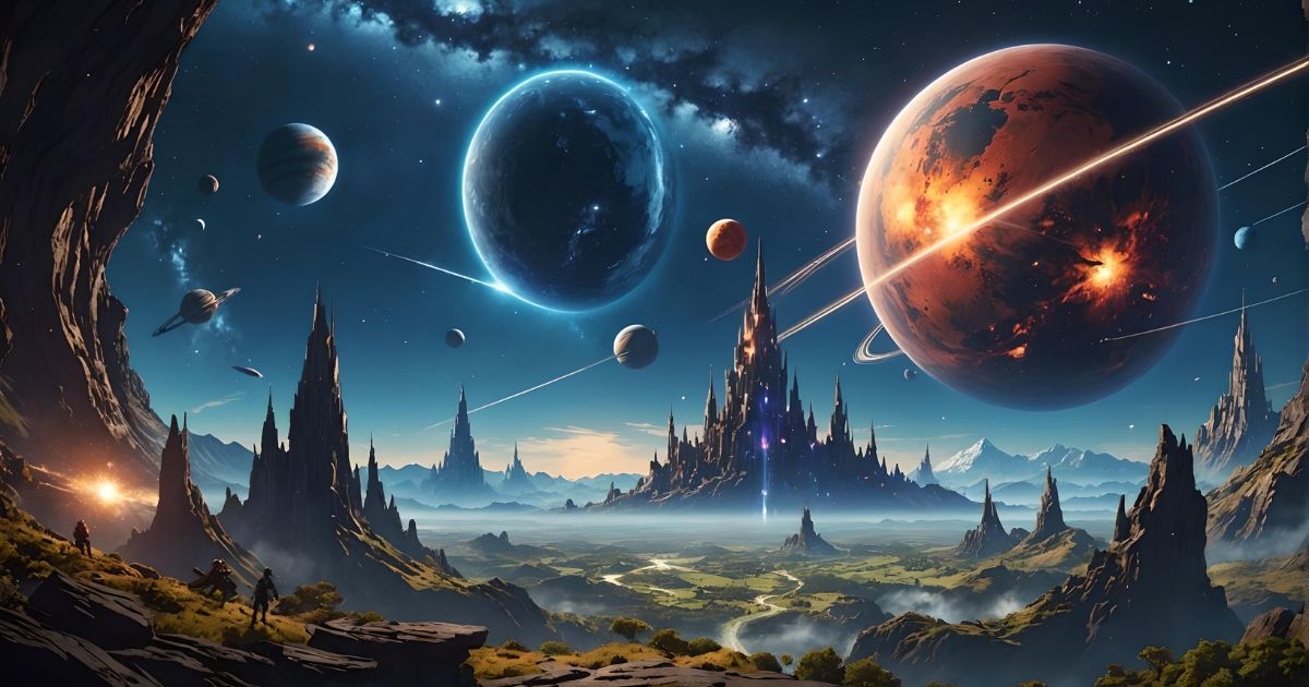 Anime Galaxy Space Collection