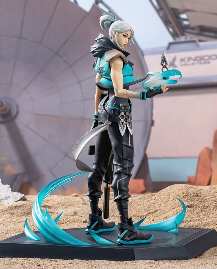 Valorant Jetwing Jett 1 6 scale figure official authentic sculpture decorative item from the game Valorant image 0