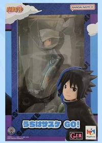 Authentic MegaHouse MH GEM Naruto Shippuden Childhood Uchiha Sasuke GO KartRider Figure image 3