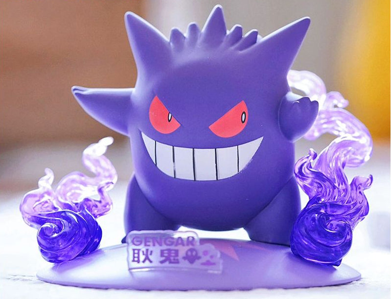 Authentic Pokémon figurines Pikachu Gengar Eevee desktop ornaments blind box gifts and plush toys image 2