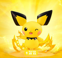 Authentic Pokémon figurines Pikachu Gengar Eevee desktop ornaments blind box gifts and plush toys - FIHEROE.