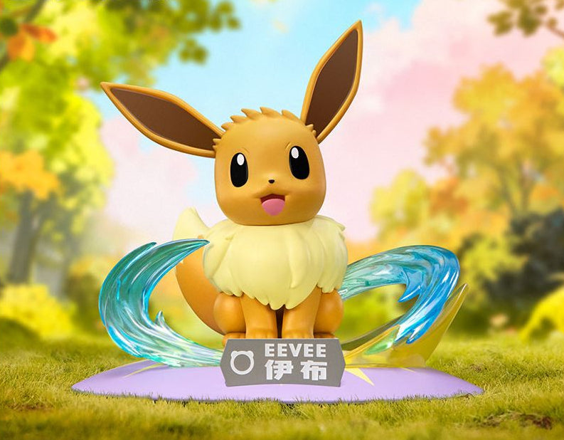 Authentic Pokémon figurines Pikachu Gengar Eevee desktop ornaments blind box gifts and plush toys - FIHEROE.