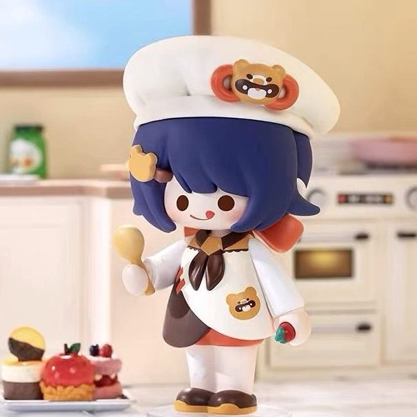 POPMART Genshin Impact cross dressing romantic theme Q series blind box surrounding Walnut Wendy - FIHEROE.