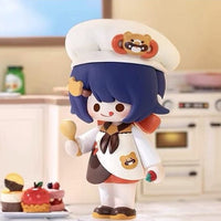 POPMART Genshin Impact cross dressing romantic theme Q series blind box surrounding Walnut Wendy - FIHEROE.