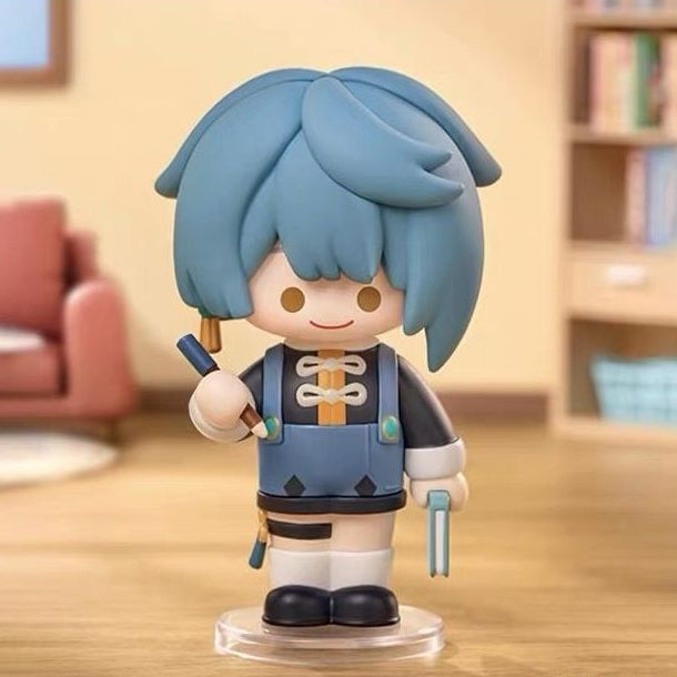 POPMART Genshin Impact cross dressing romantic theme Q series blind box surrounding Walnut Wendy - FIHEROE.