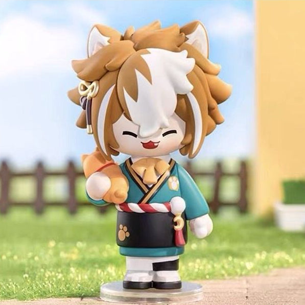 POPMART Genshin Impact cross dressing romantic theme Q series blind box surrounding Walnut Wendy - FIHEROE.