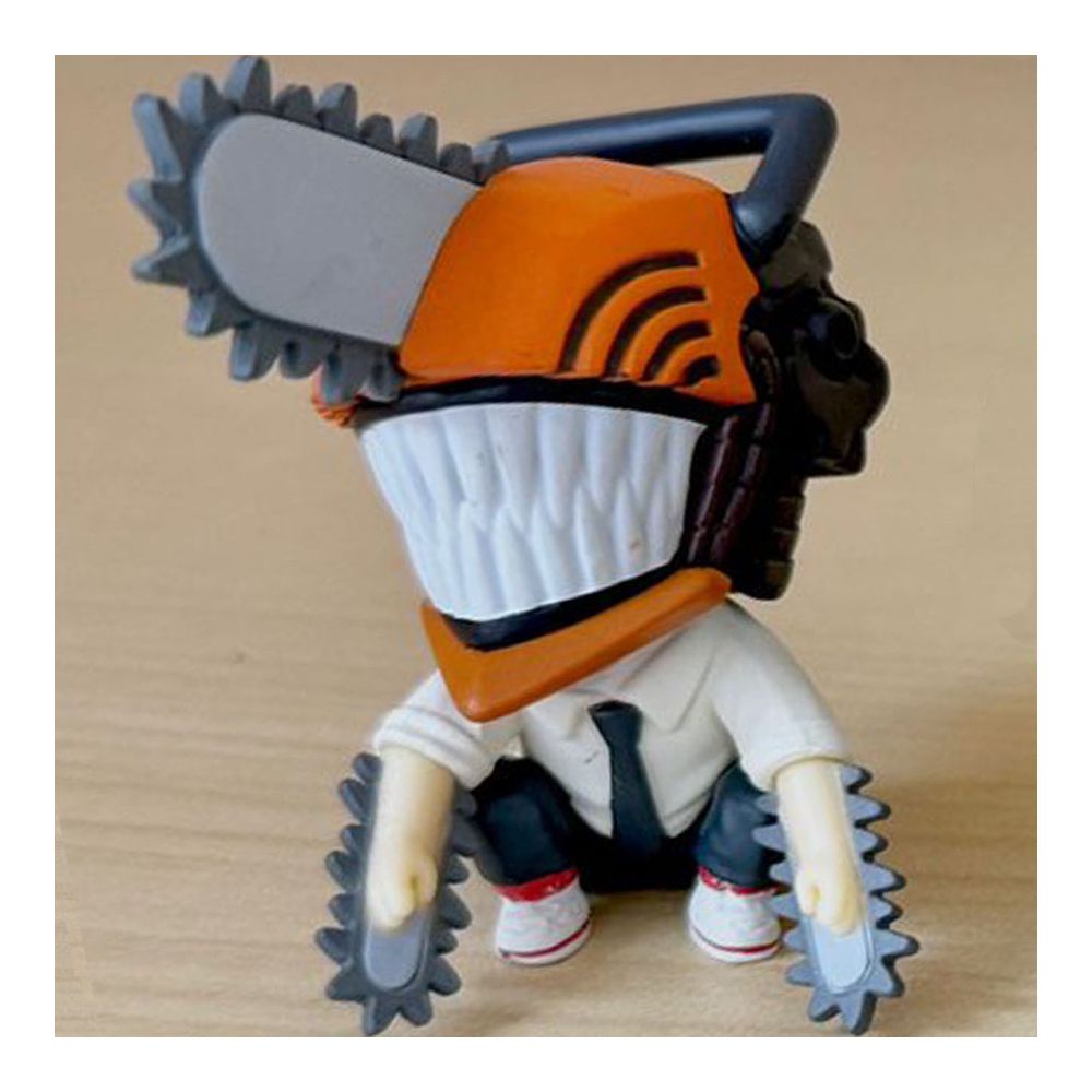 Spot Takara Tomy Japanese genuine chainsaw man Lei Sai chapter Makima sleeping on the shoulder handmade toy twisted egg image 2