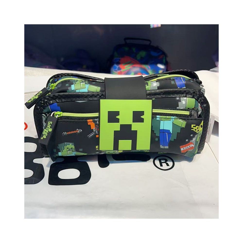 Australian children s backpack Smiggle cartoon multifunctional zipper decompression backpack elementary school backpack leisure bag - FIHEROE.