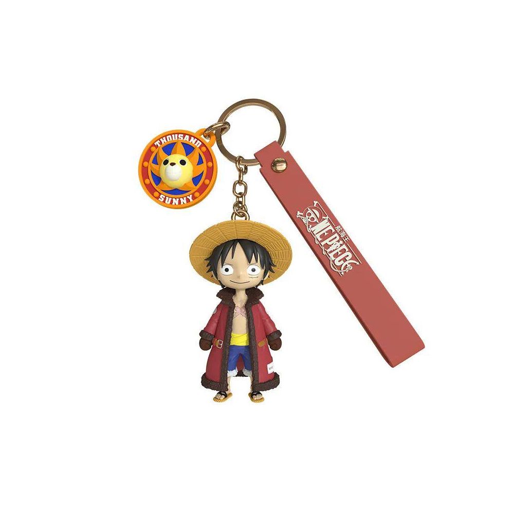 Genuine One Piece Anime Figure Luffy Chopper Keychain Pendan - FIHEROE.