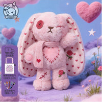 PLUSHIE DREAMFULS Plush Doll Rabbit Doll LOVE Rose Love Rabbit Gift for Girlfriend image 1