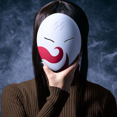 Authentic Naruto Land of Waves Naruto Sasuke D White Mask No Longer Slashes Pendant Anime Perils image 2
