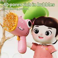 40 Holes Dinosaur Bubble Gun Handheld Fully Automatic Bubble image 3