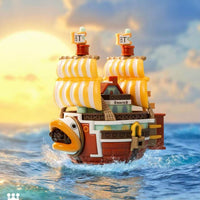Pop Mart One Piece Grand Line Series Model Vehicles Blind Box One Piece Figurines image 0