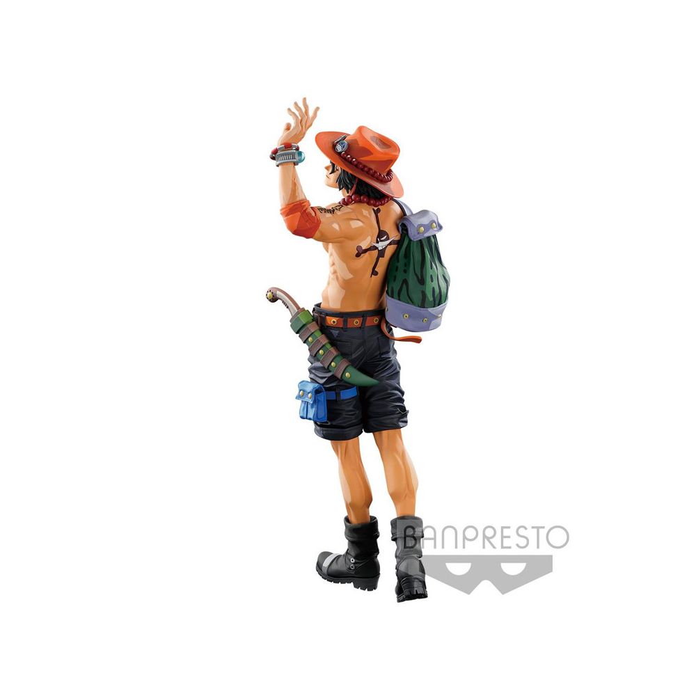 Banpresto One Piece BWFC SMSP Ace Waving 3 Brush Styles image 1