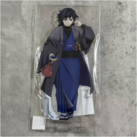 Demon Slayer Giyuu Tomioka Anime Acrylic Standee and Badge Set Bandai Namco image 1