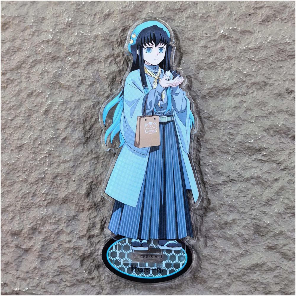 Demon Slayer Tokito Muchiro acrylic standees badge set image 2