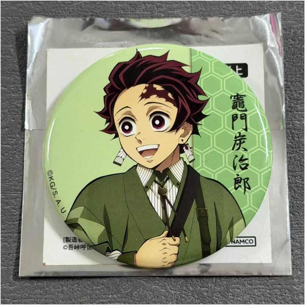 Demon Slayer Tanjiro Acrylic Standee & Badge Set