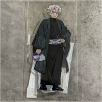 Demon Slayer Sanemi Shinazugawa Standee and Badge Set Official Bandai Namco image 1