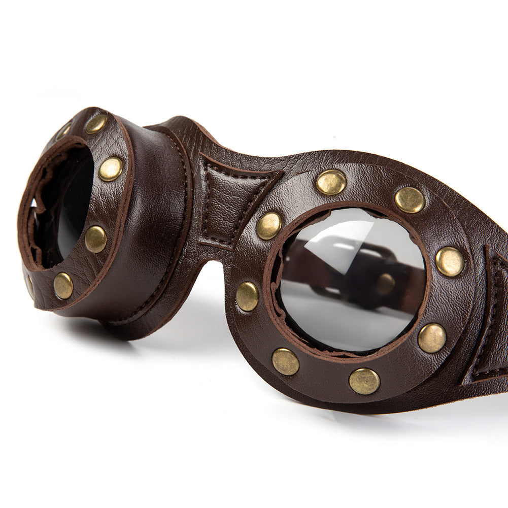 European and American New Halloween Cosplay Steampunk Industrial Retro Goggles Outdoor Accessories