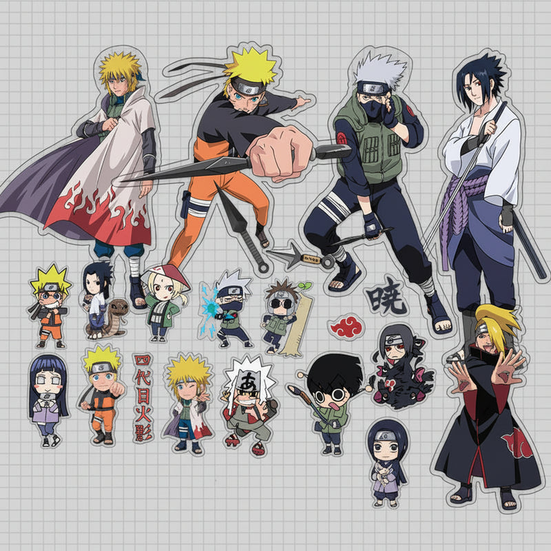 Naruto Officially Licensed Waterproof Sticker Pack