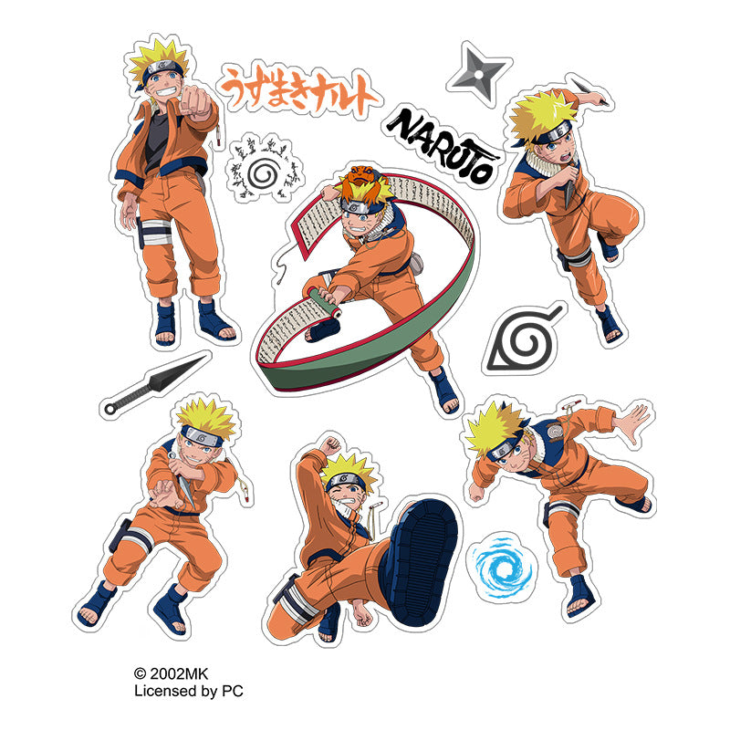 Naruto Officially Licensed Waterproof Sticker Pack