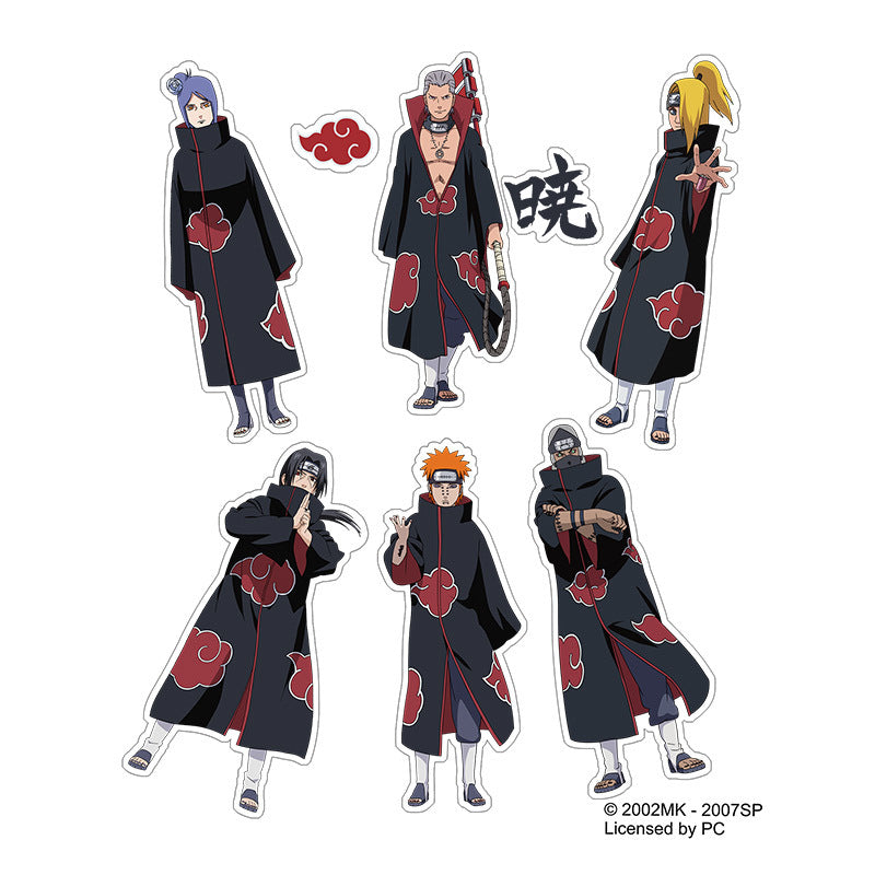 Naruto Officially Licensed Waterproof Sticker Pack