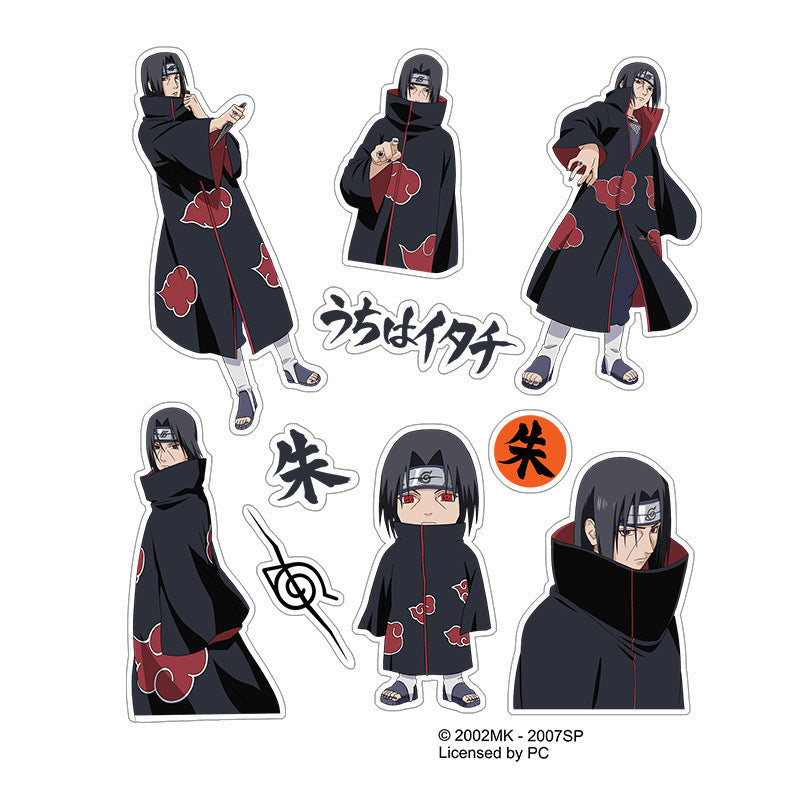 Naruto Officially Licensed Waterproof Sticker Pack