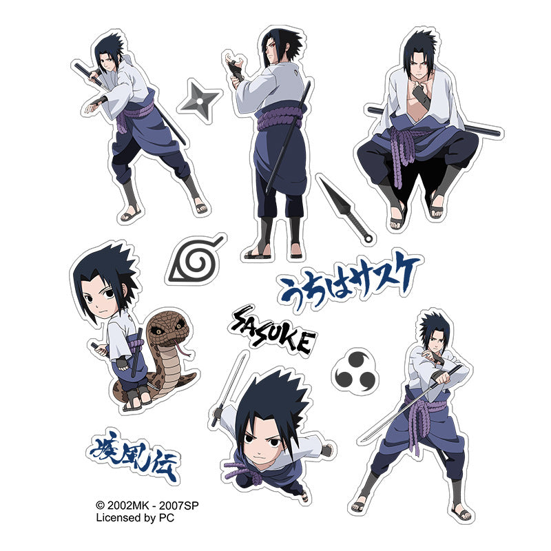 Naruto Officially Licensed Waterproof Sticker Pack