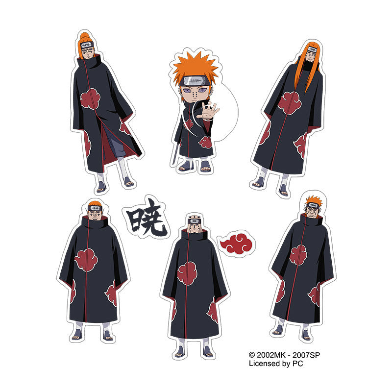 Naruto Officially Licensed Waterproof Sticker Pack
