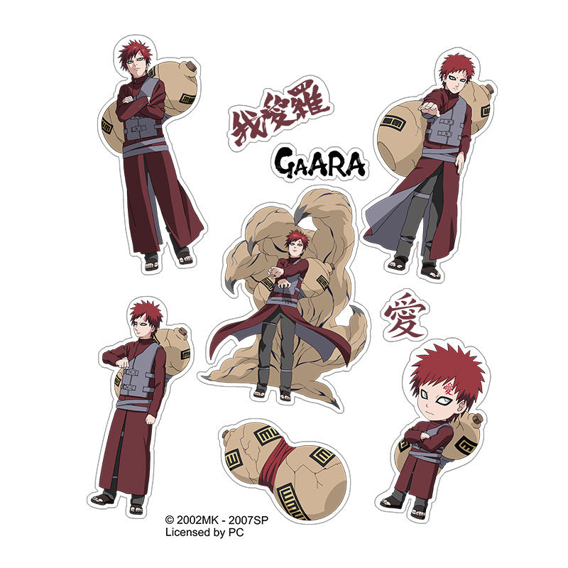 Naruto Officially Licensed Waterproof Sticker Pack