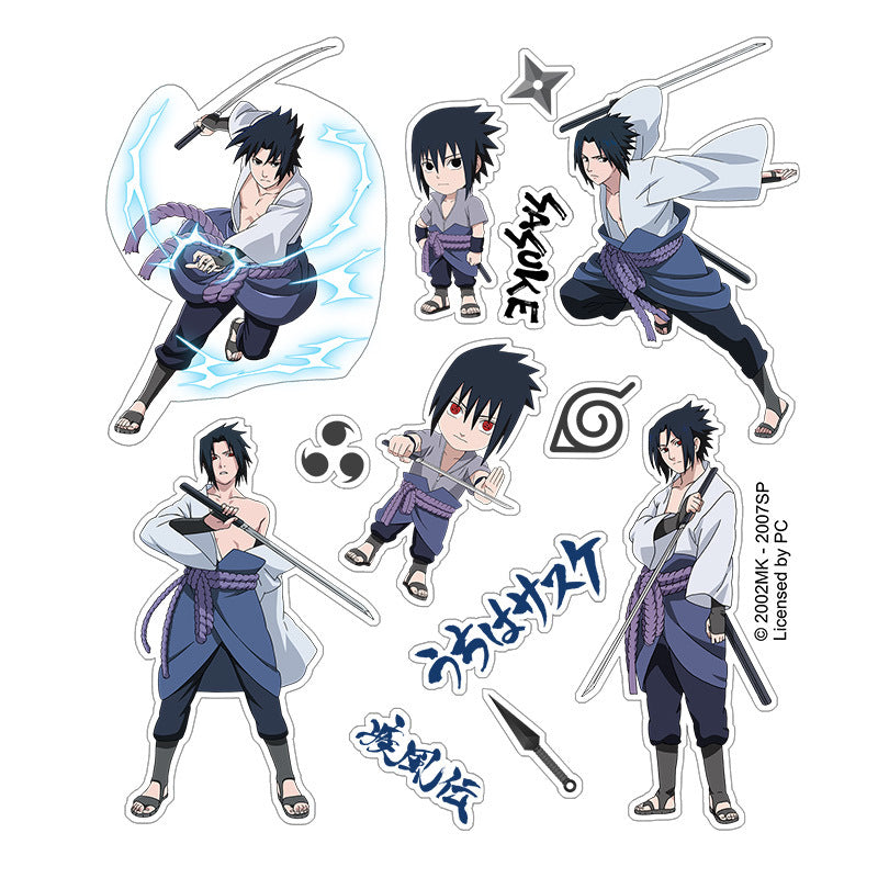 Naruto Officially Licensed Waterproof Sticker Pack
