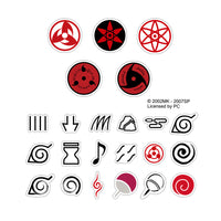 Naruto Officially Licensed Waterproof Sticker Pack