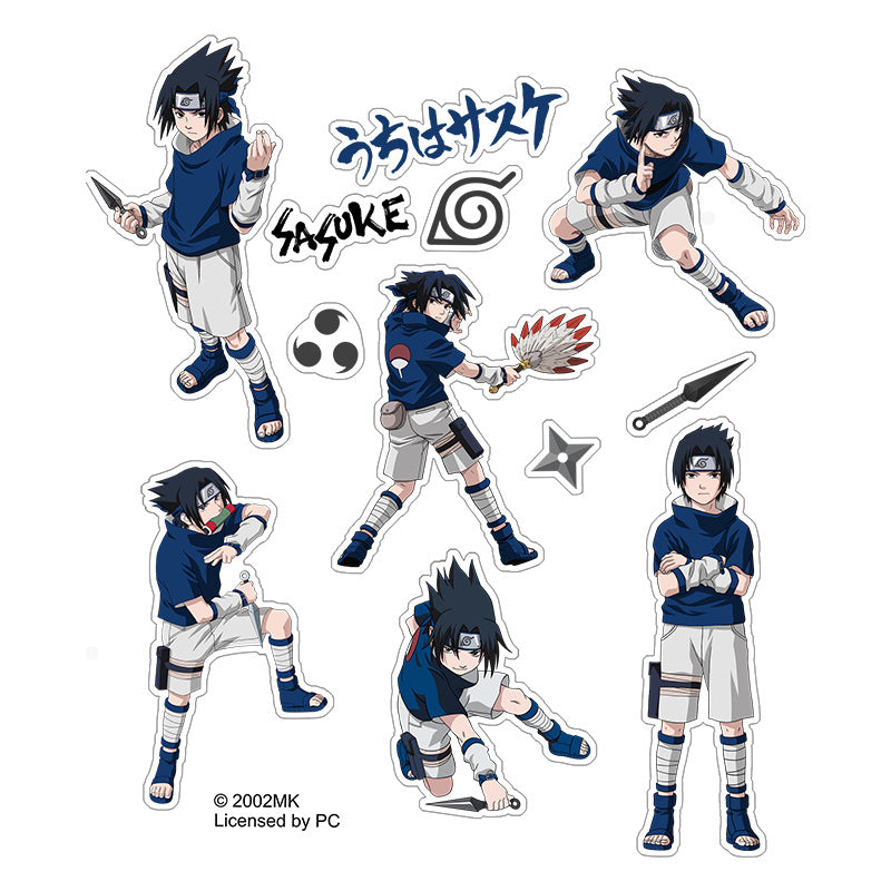 Naruto Officially Licensed Waterproof Sticker Pack